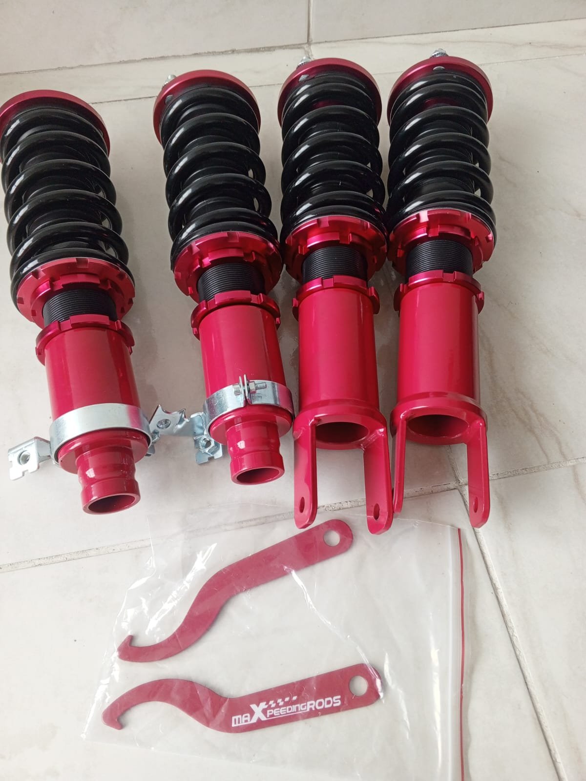 Full coilovers Honda ajustables en altura y dureza