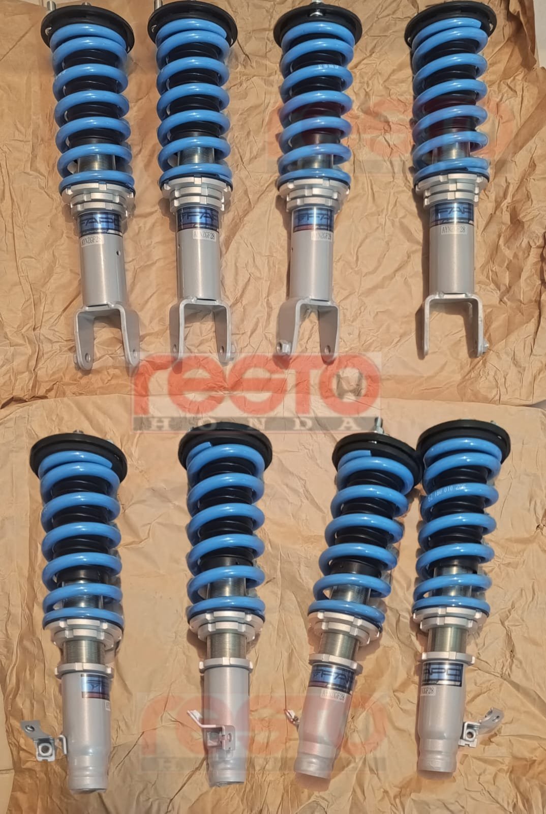 Full coilovers Honda ajustables en altura y dureza